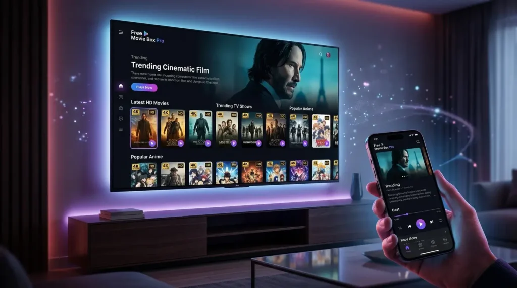 Free Movie Box Pro streaming latest HD movies online