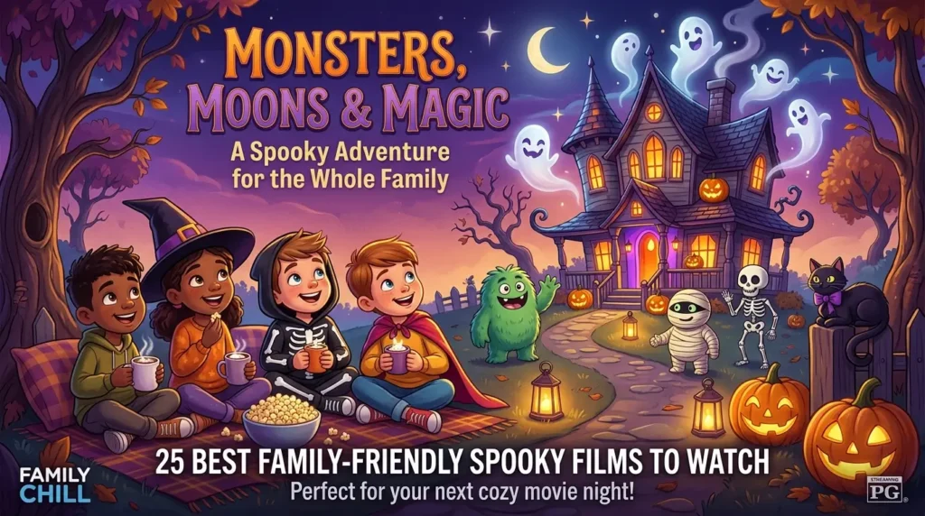 Scary Movies for Kids: 25 Best Family-Friendly Spooky Films to Watch